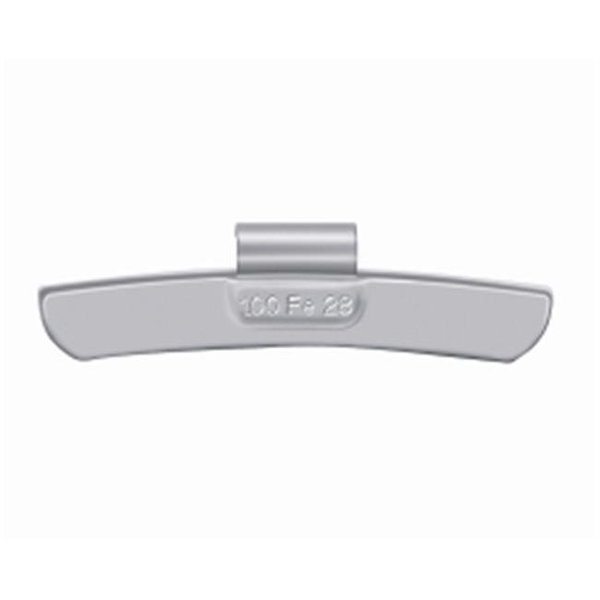 Ammco Ammco AMMLHFE025 0.25 oz LHFE Coated Steel Clip-On Wheel Weight - Pack of 25 AMMLHFE025
